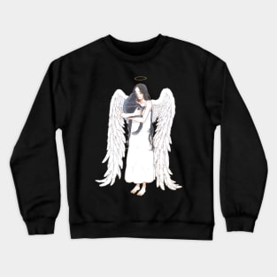 Angel for animals Crewneck Sweatshirt